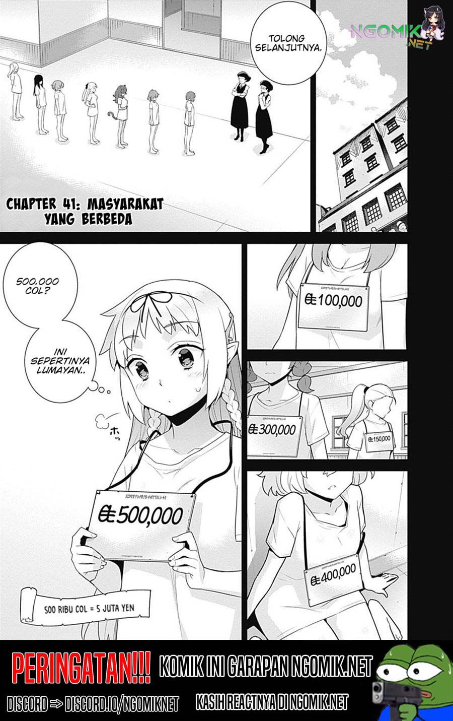 Isekai Elf no Dorei-chan Bab 41 halaman 2