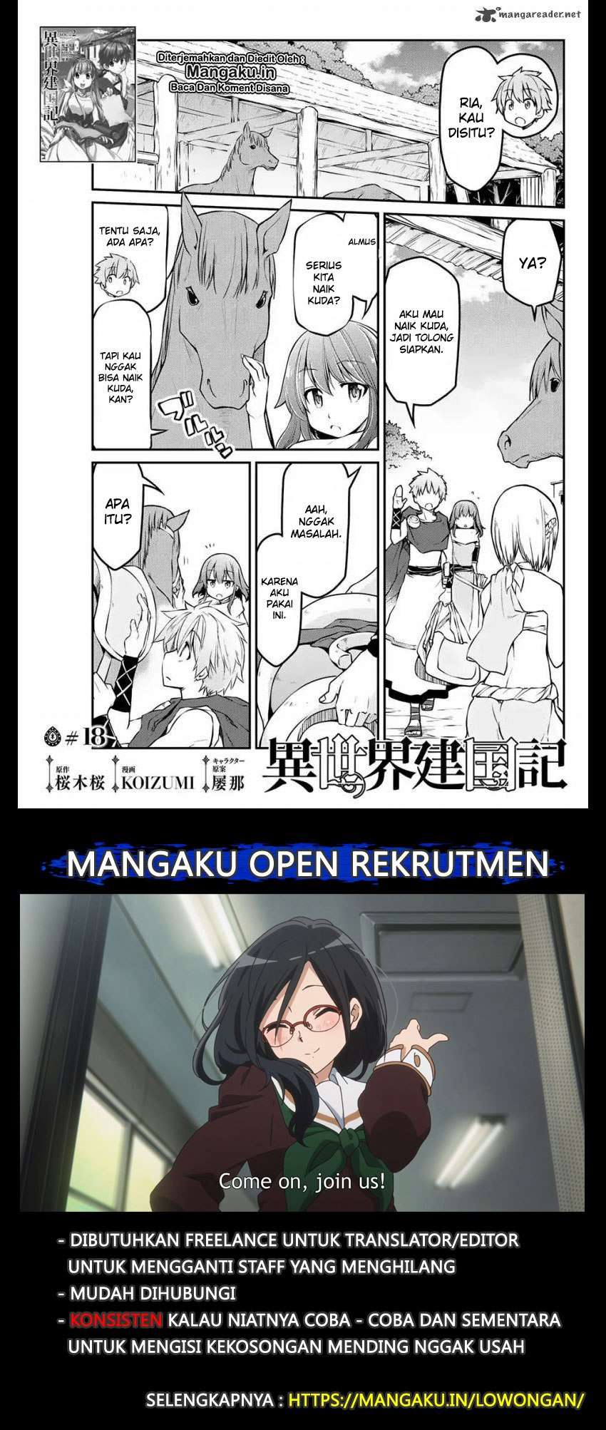 Isekai Kenkokuki chapter 18 halaman 2