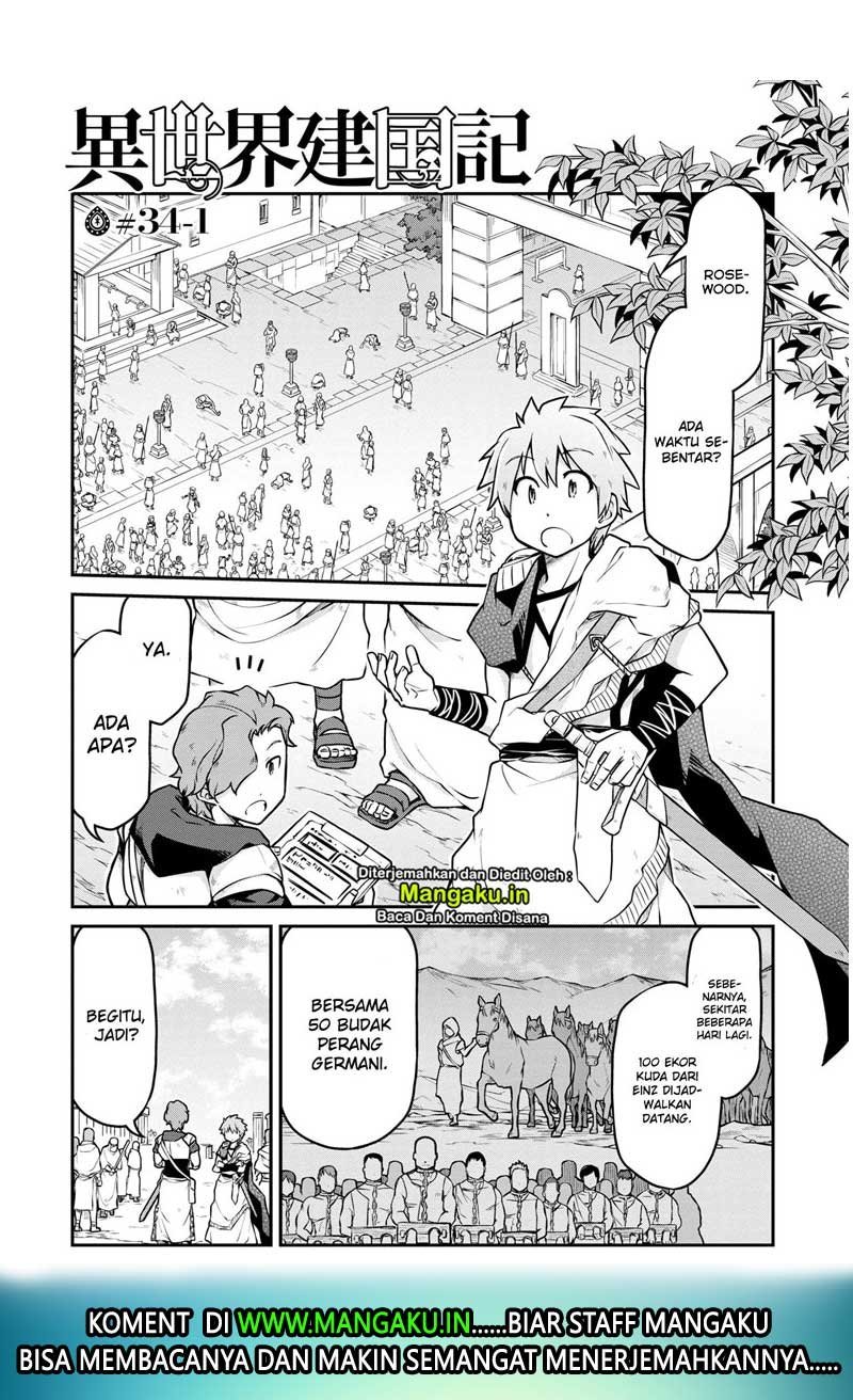 Isekai Kenkokuki chapter 34.1 halaman 2