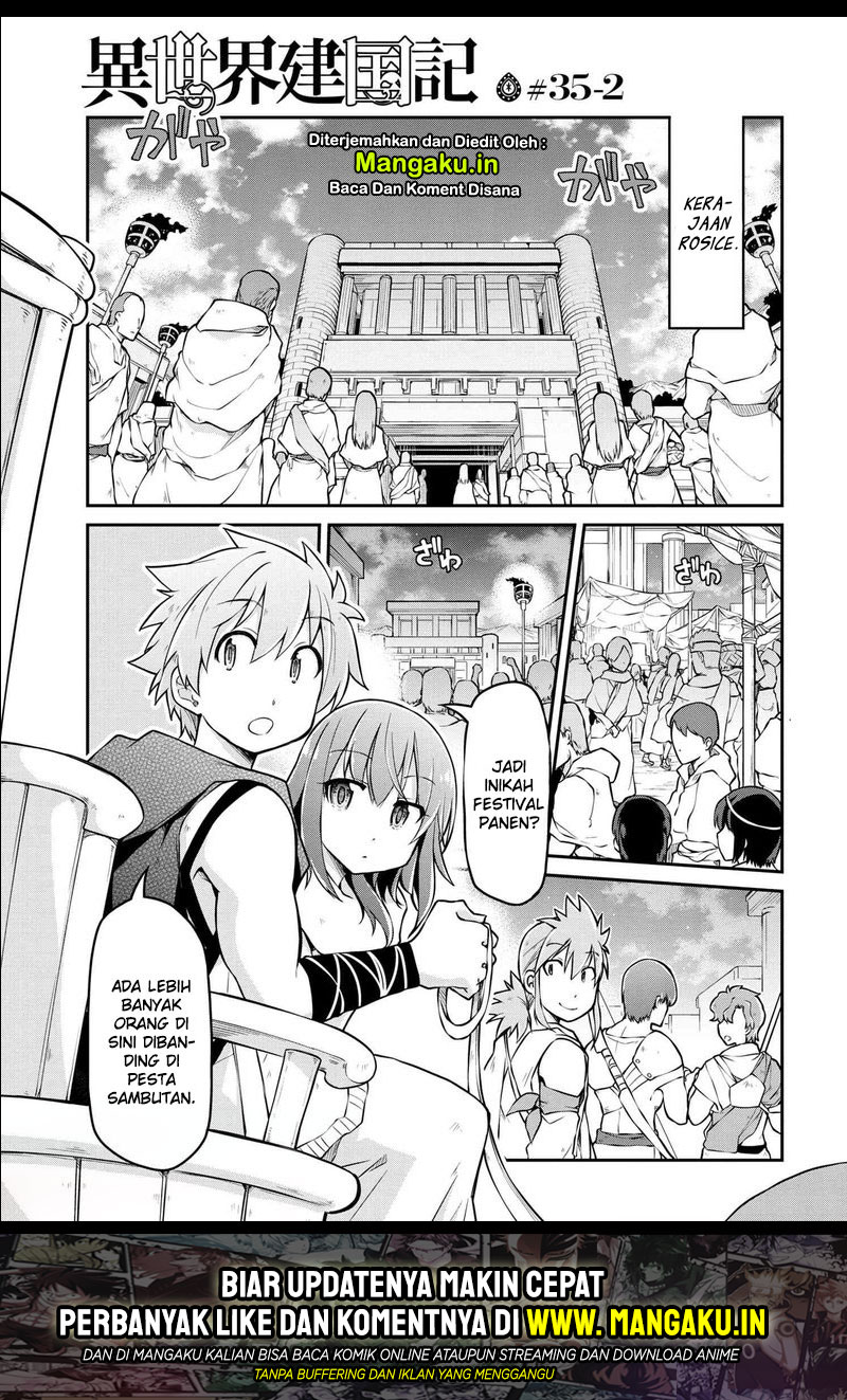 Isekai Kenkokuki chapter 35.2 halaman 2