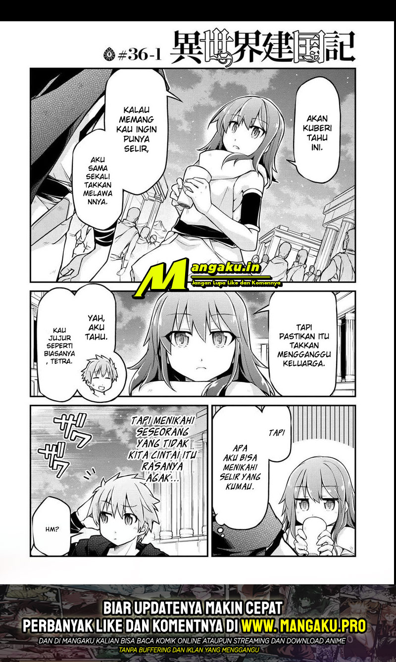 Isekai Kenkokuki Bab 36.1 halaman 3
