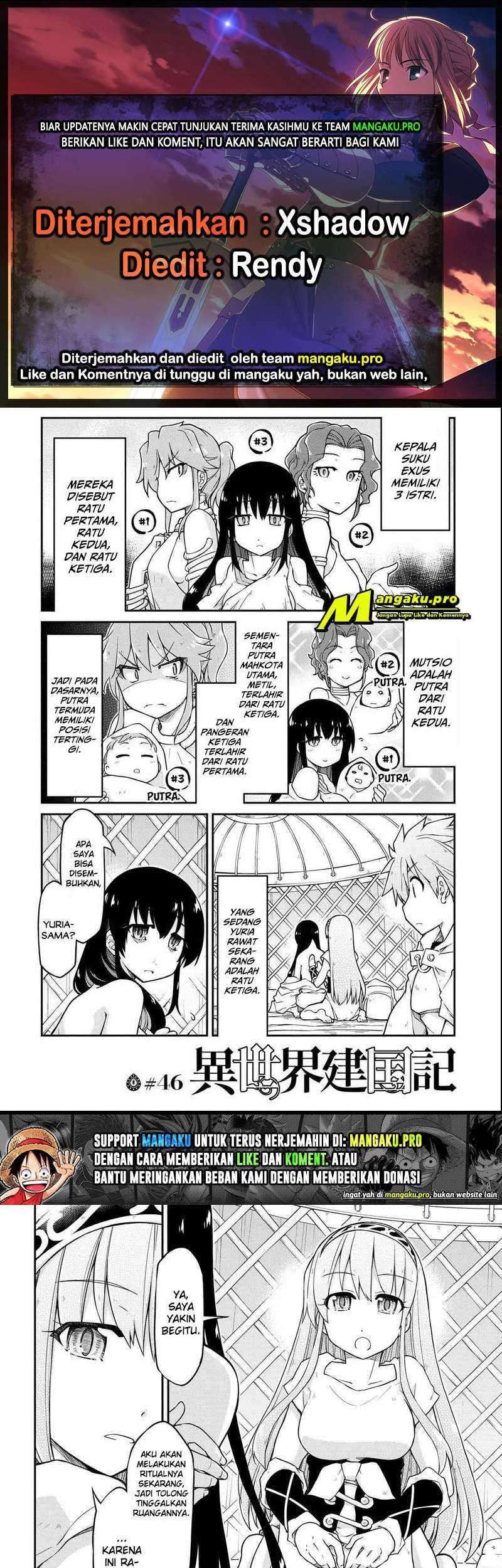 Isekai Kenkokuki chapter 46.1 halaman 1