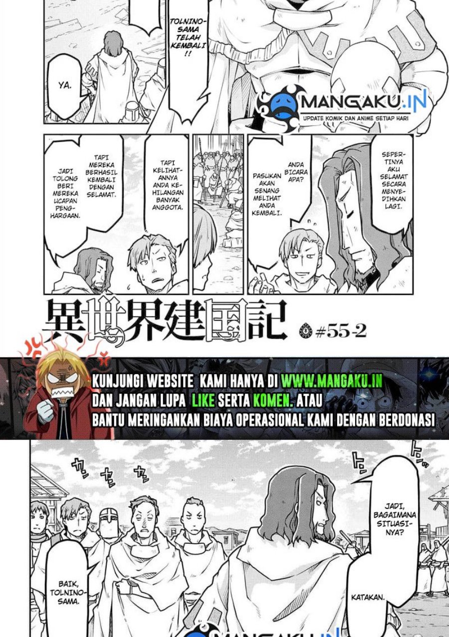 Isekai Kenkokuki Bab 55.2 halaman 2