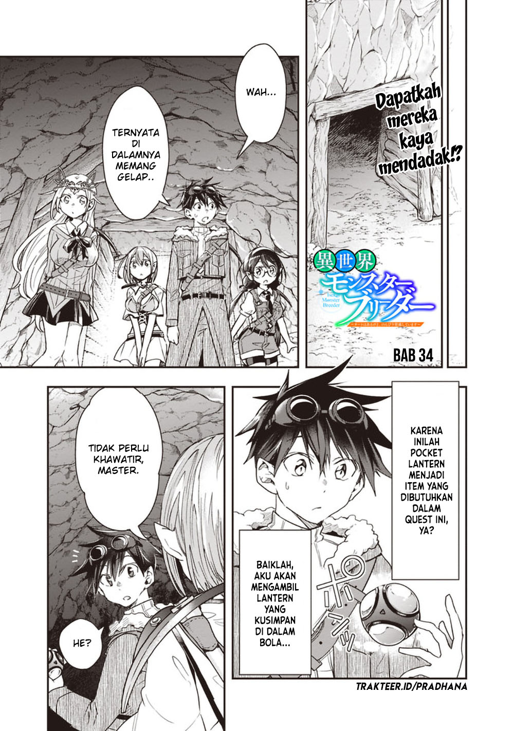Isekai Monster Breeder Bab 34 halaman 1