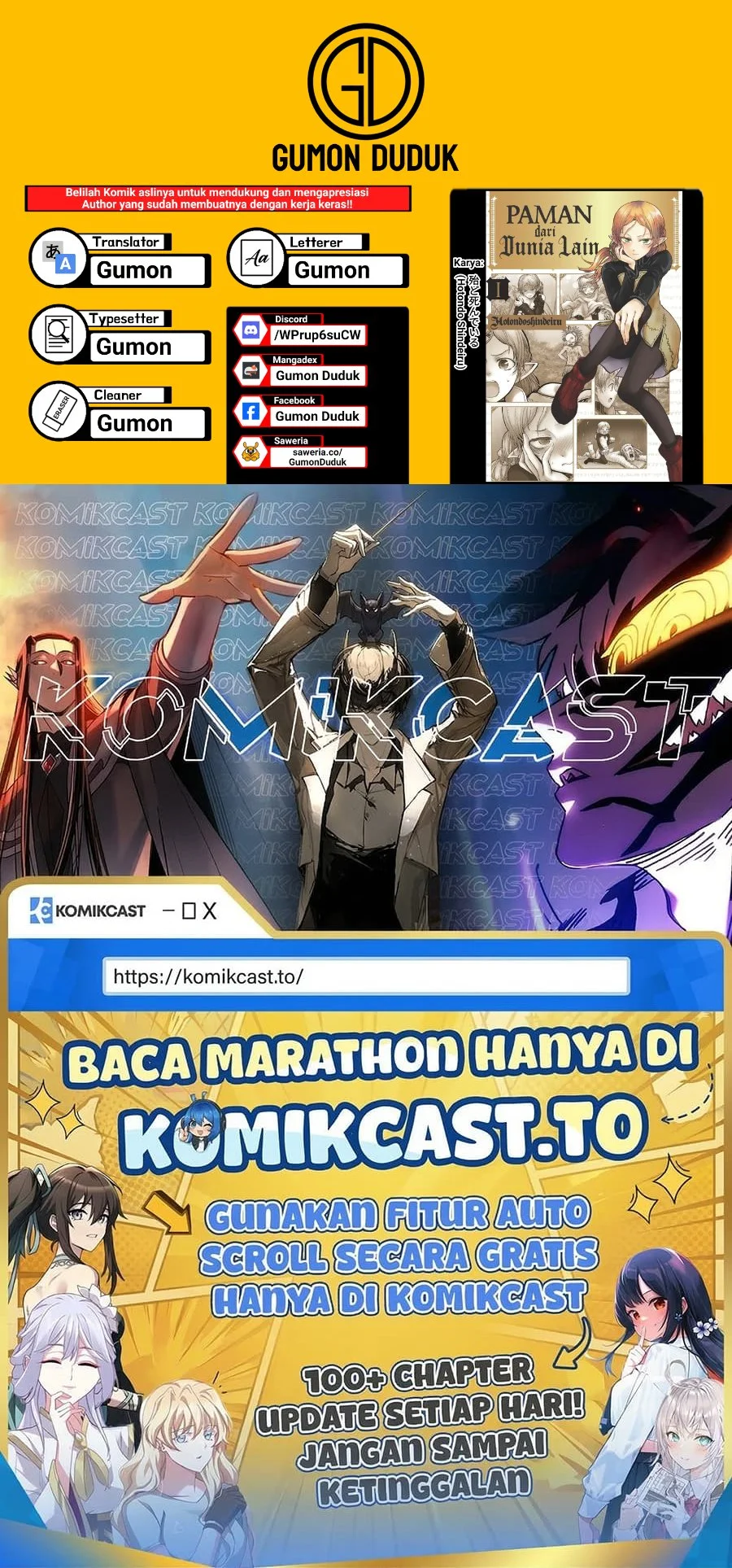 Isekai Ojisan Bab 75.5 halaman 5