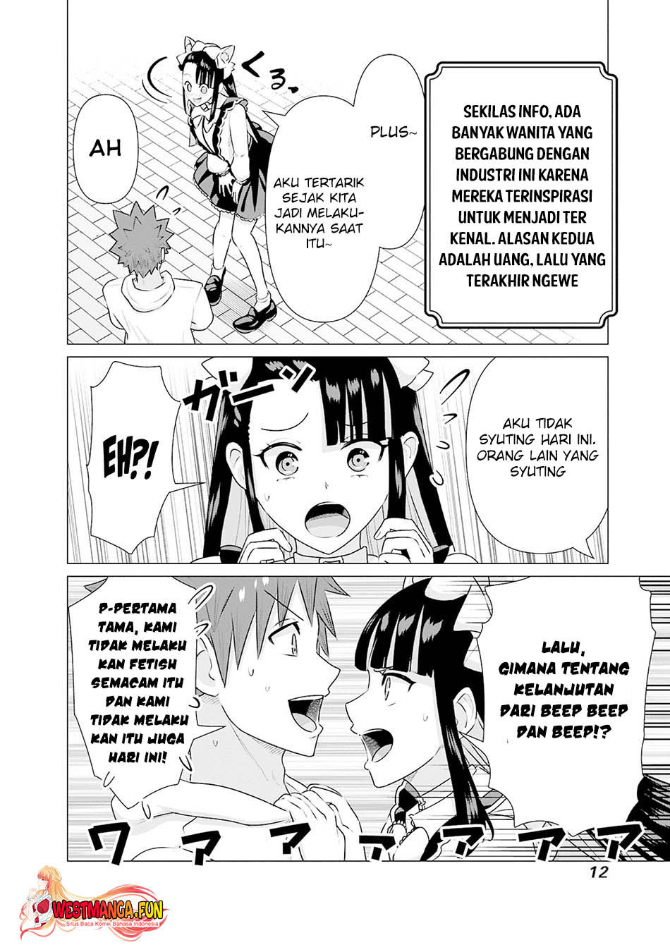 Isekai Pornstar Bab 32 halaman 12