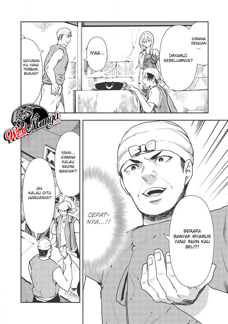 Isekai Ryouridou Bab 25 halaman 4