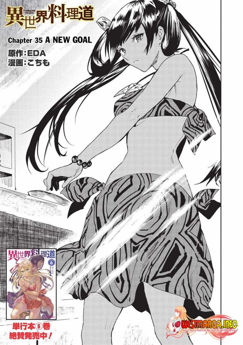 Isekai Ryouridou Bab 35 halaman 4