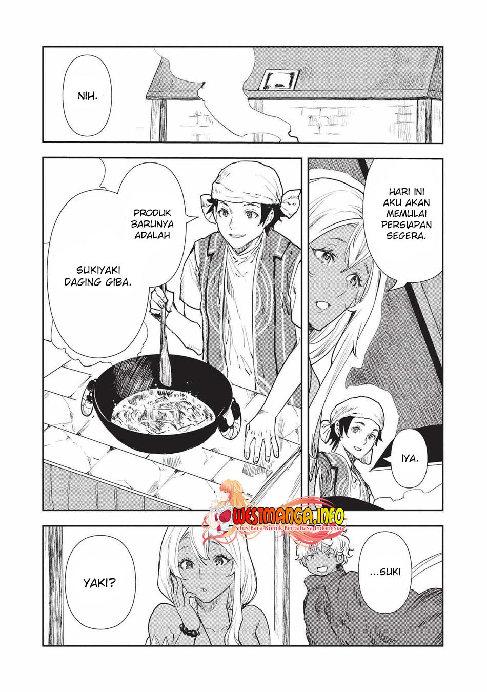 Isekai Ryouridou Bab 36 halaman 34