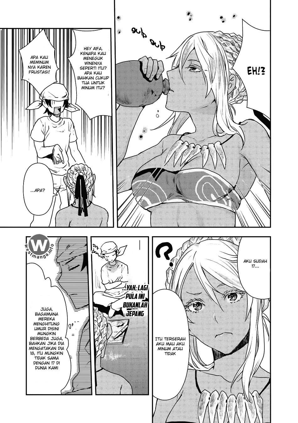 Isekai Ryouridou Bab 4 halaman 14