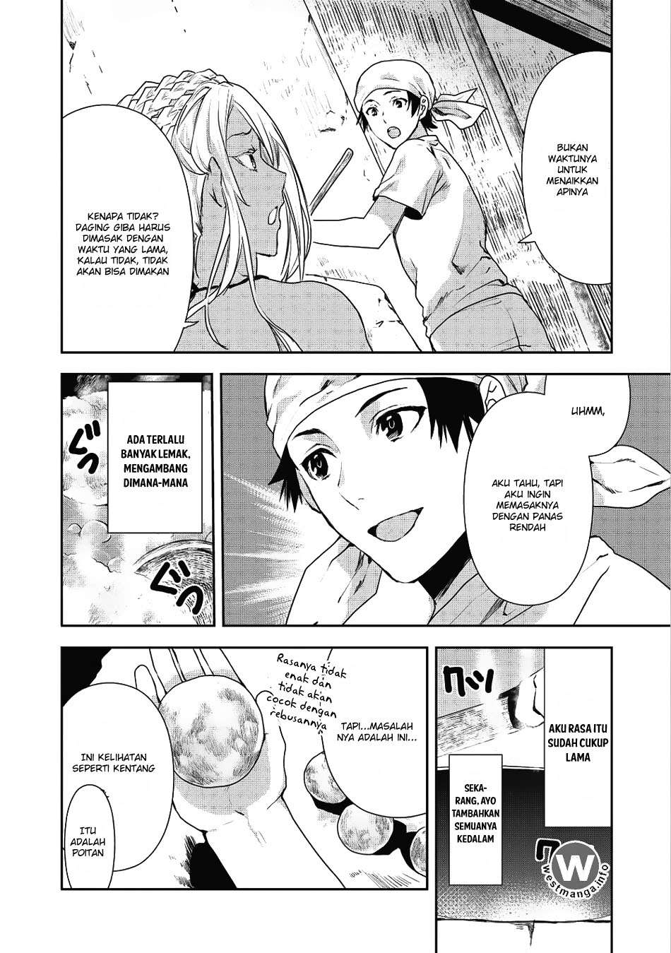 Isekai Ryouridou Bab 4 halaman 17