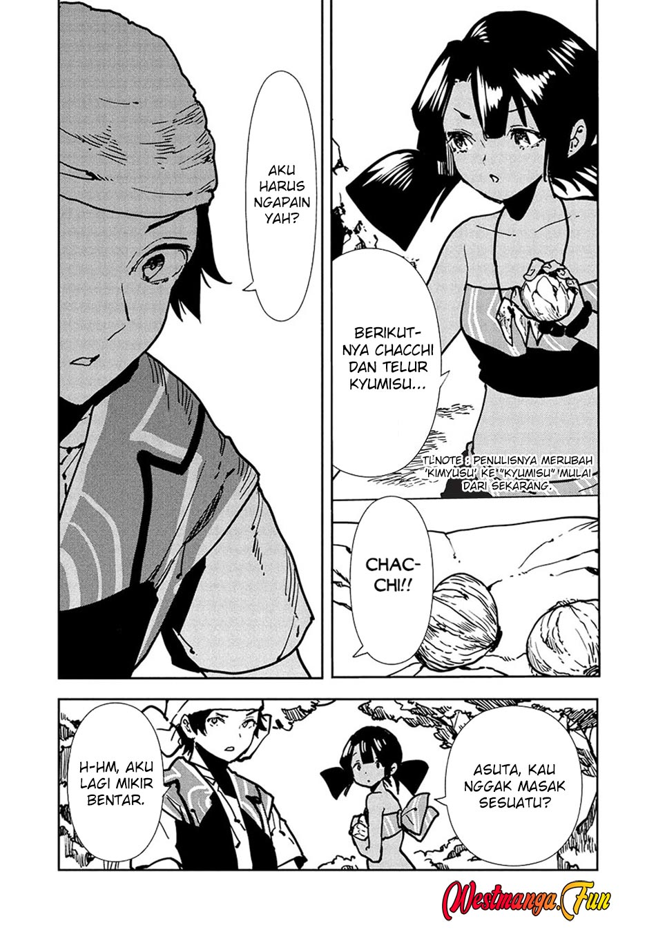 Isekai Ryouridou Bab 58 halaman 19