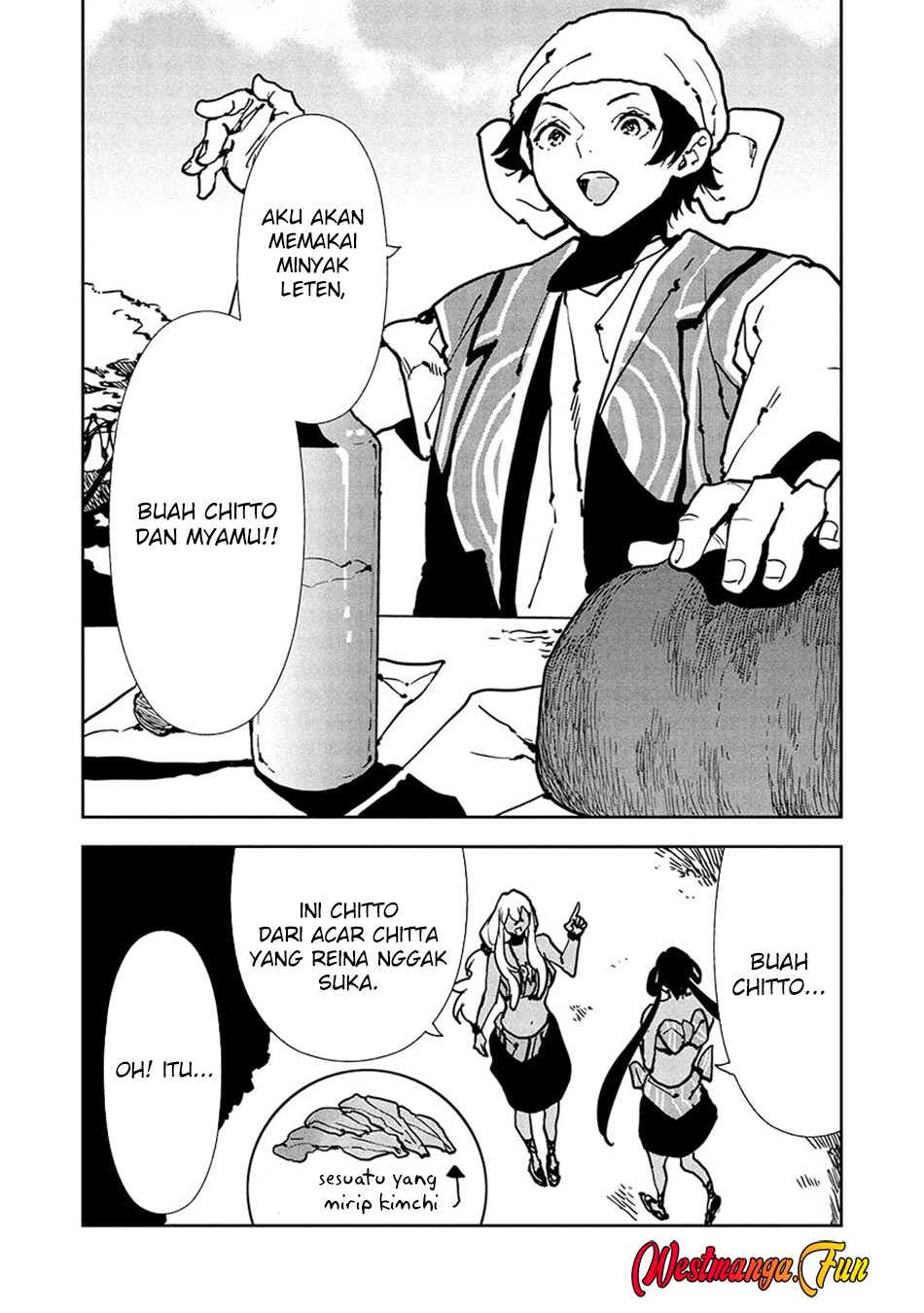 Isekai Ryouridou Bab 58 halaman 28