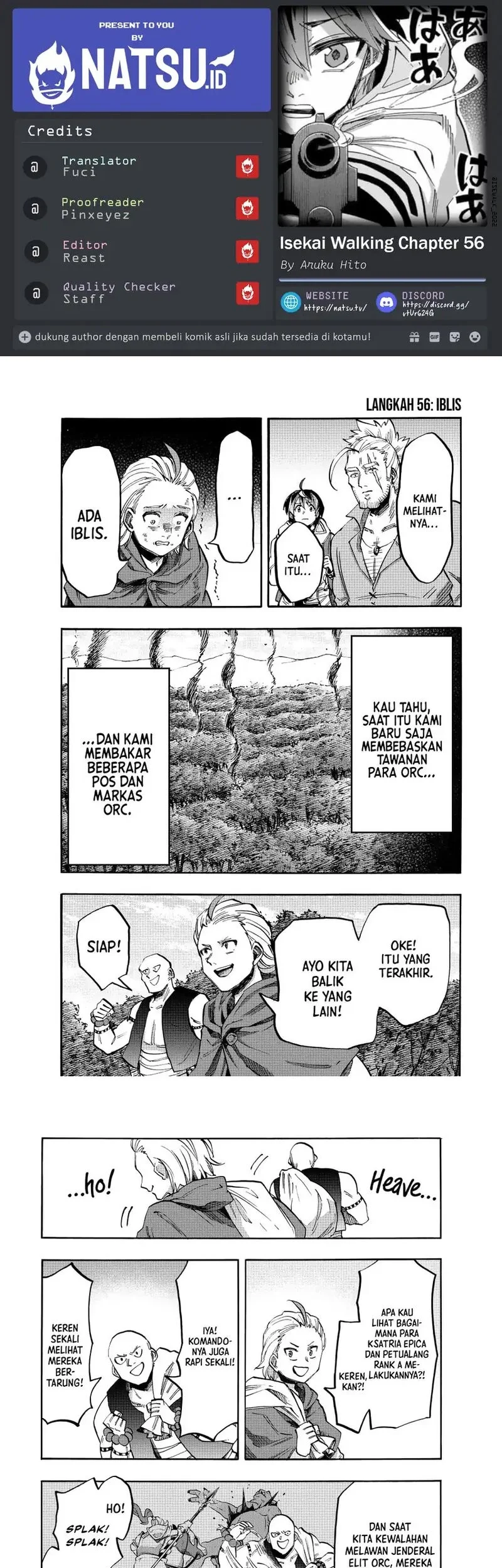 Isekai Walking Bab 56 halaman 1