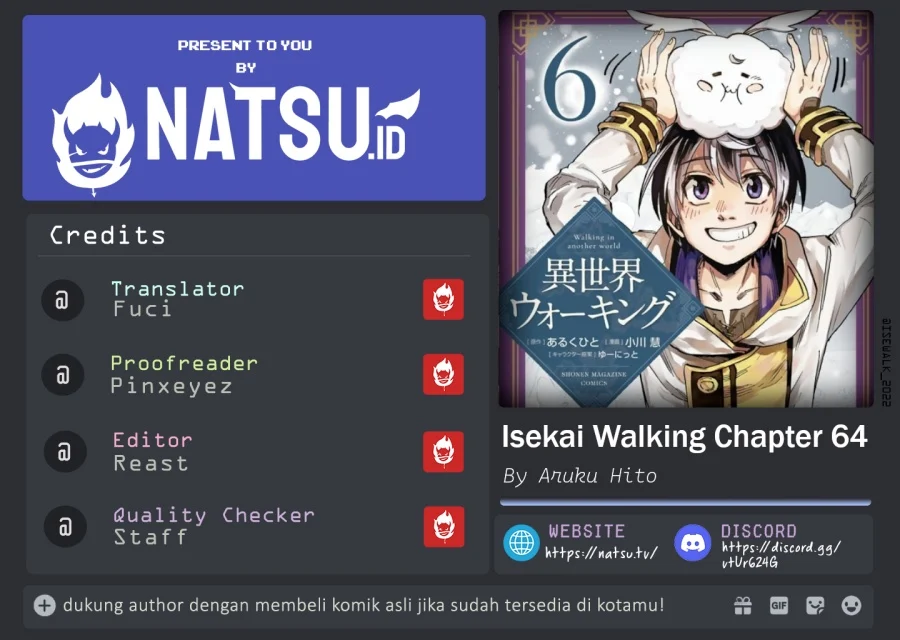 Isekai Walking Bab 64 halaman 1