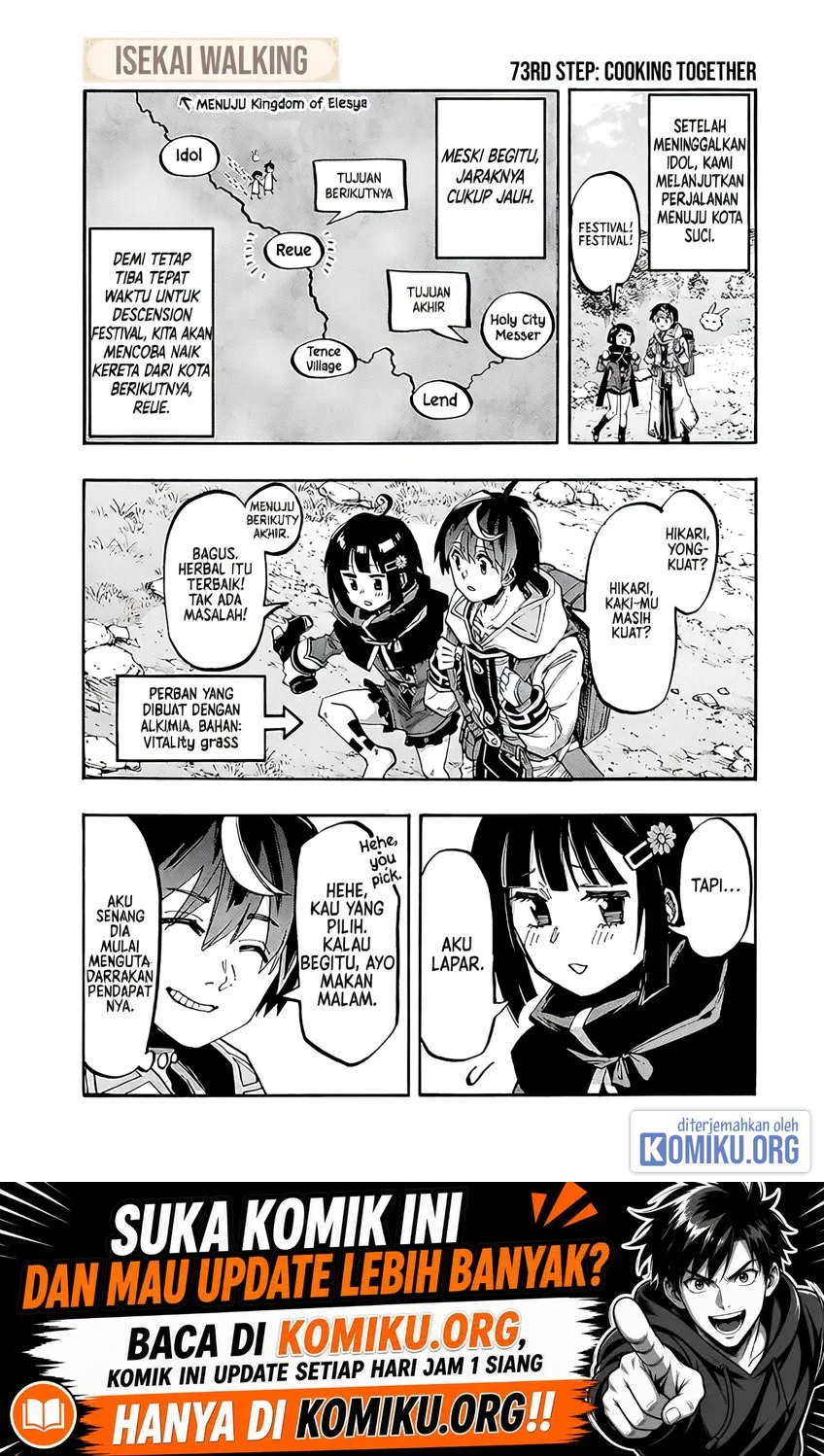 Isekai Walking Bab 73 halaman 1