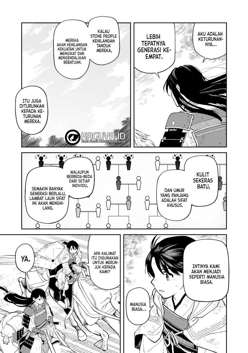 Ishigami Senki Bab 19 halaman 16