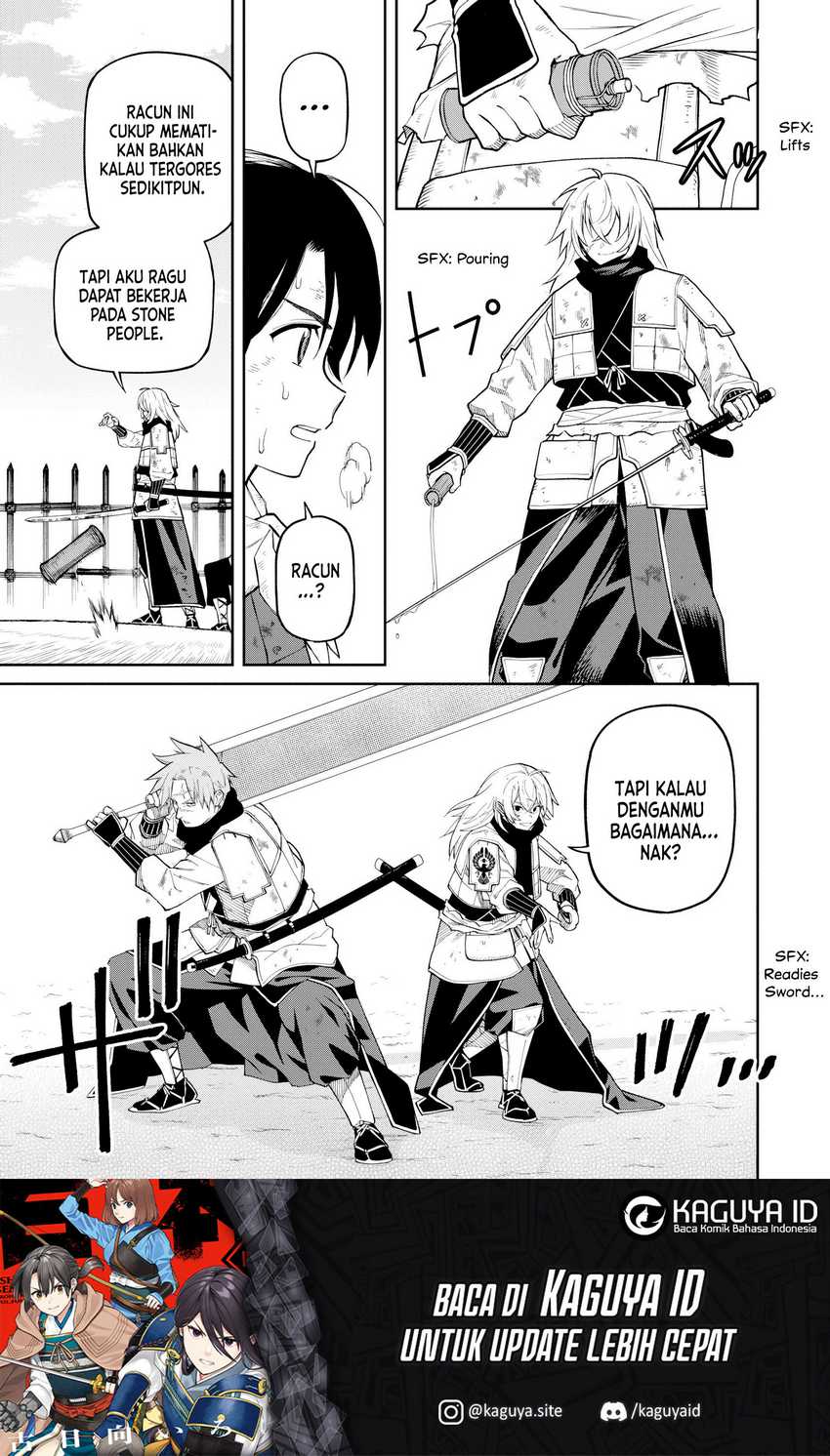 Ishigami Senki Bab 21 halaman 17