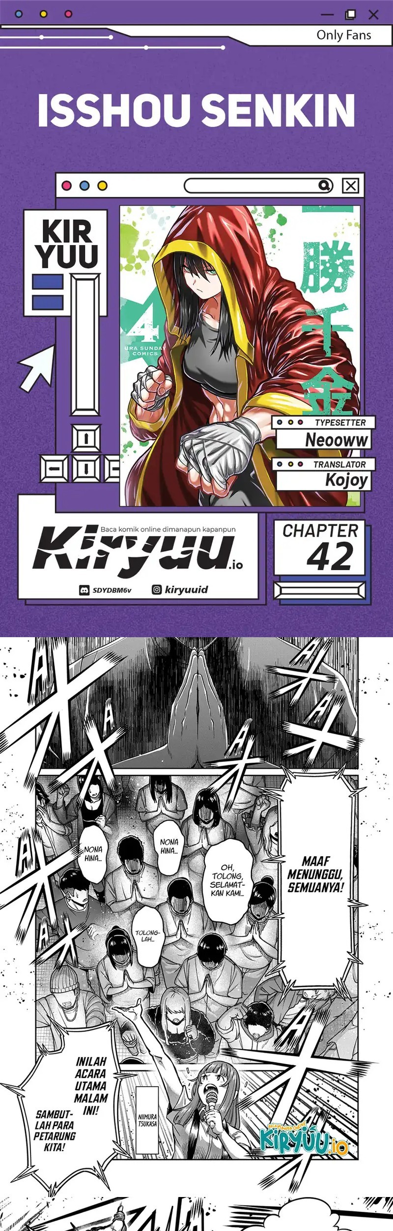 Isshou Senkin chapter 42 halaman 1