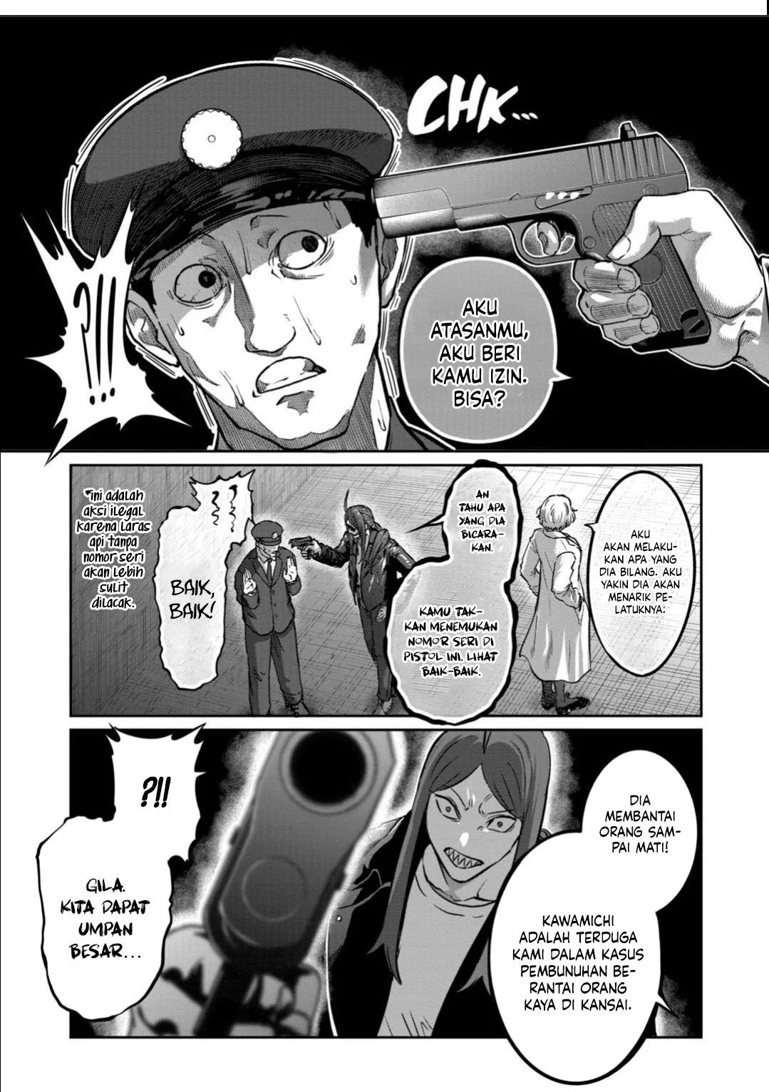 Isshou Senkin chapter 55 halaman 8