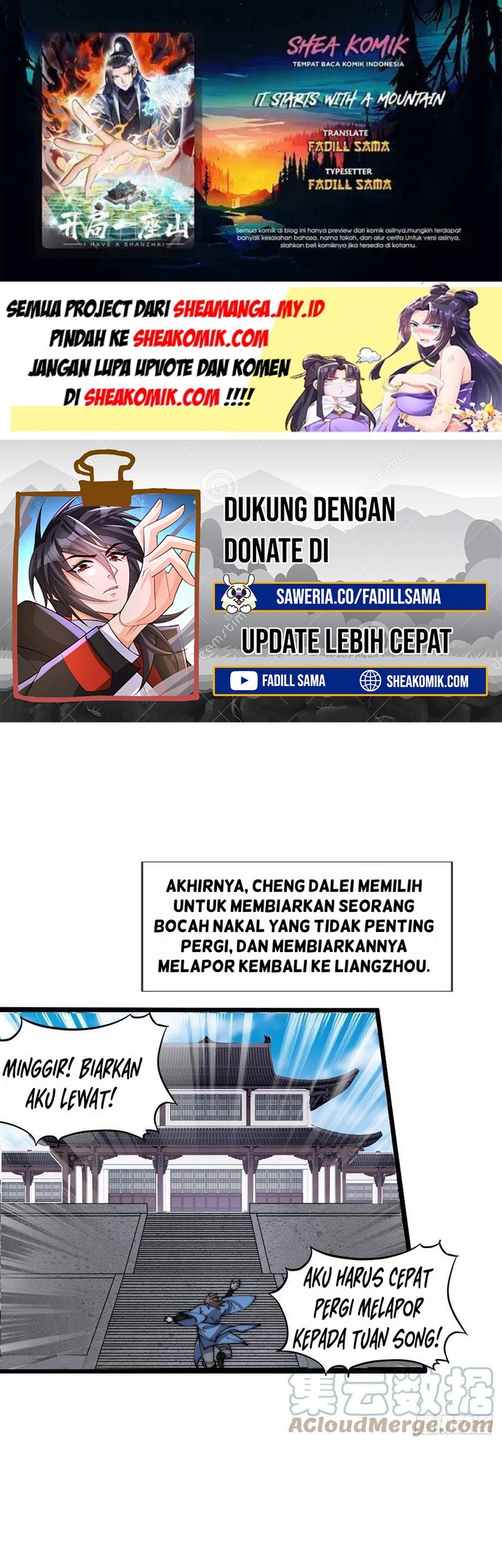 It Starts With A Mountain chapter 381 halaman 1
