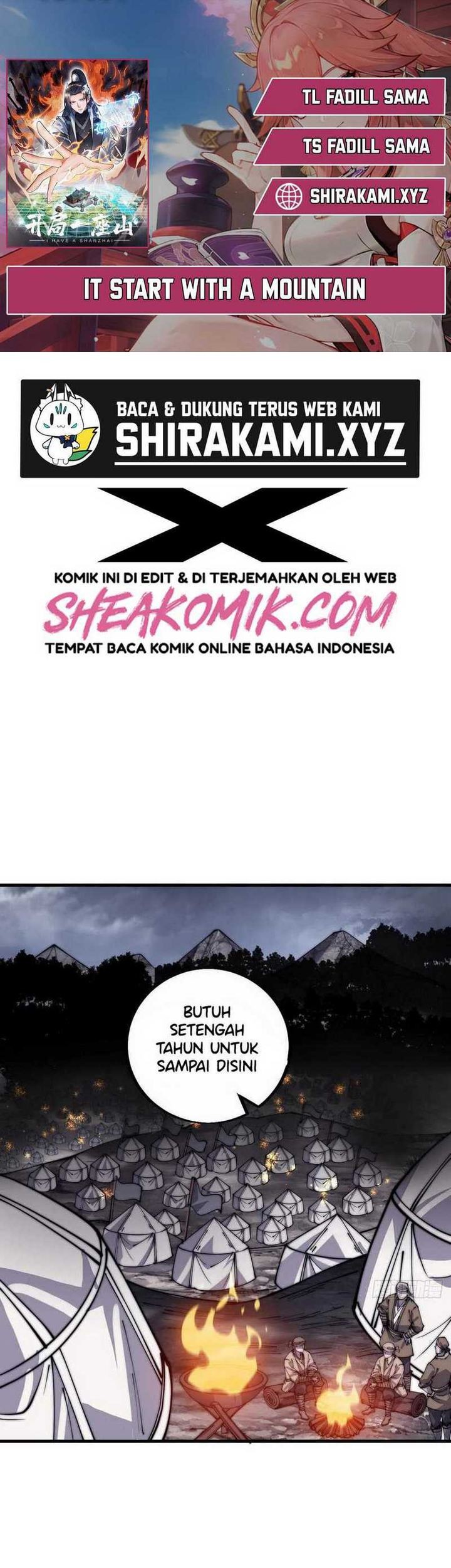 It Starts With A Mountain chapter 414 halaman 1