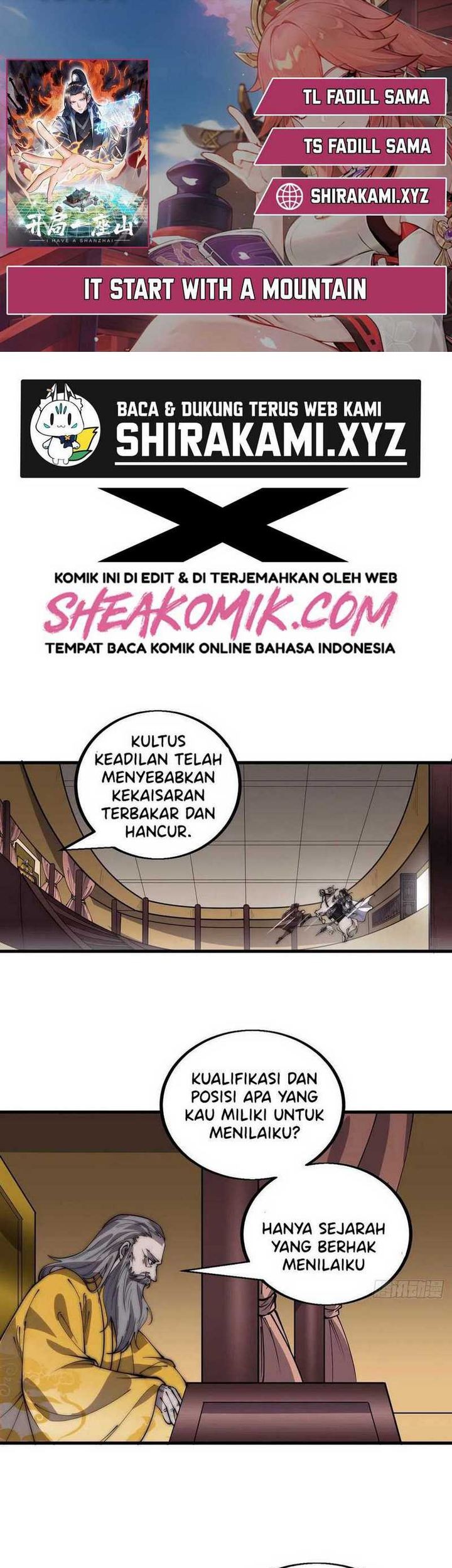 It Starts With A Mountain chapter 431 halaman 1