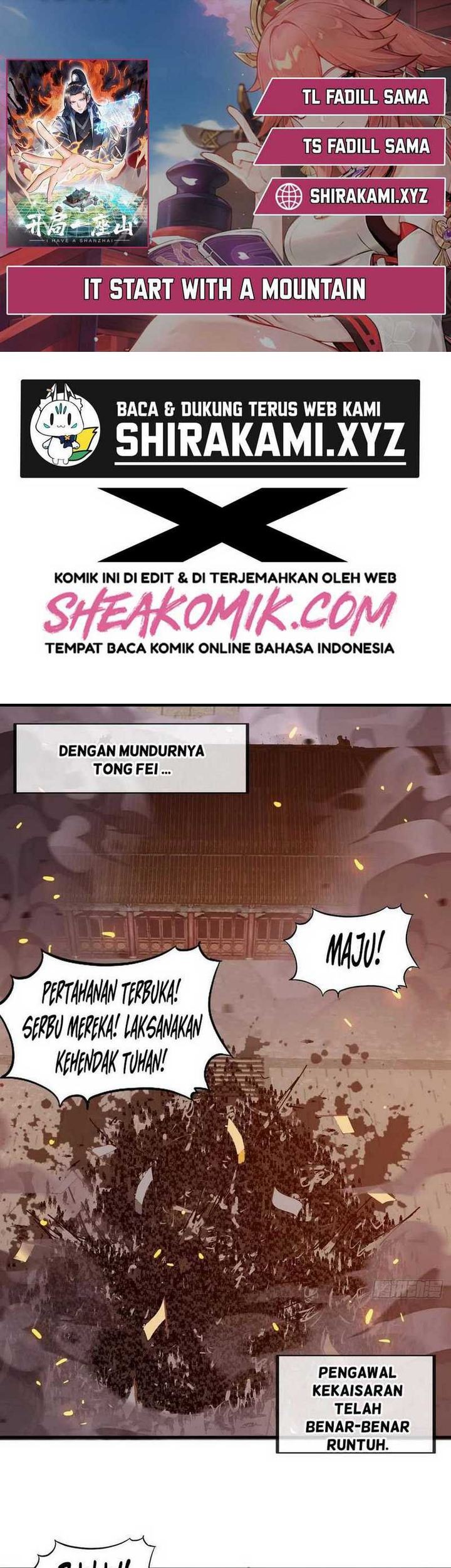 It Starts With A Mountain chapter 432 halaman 1