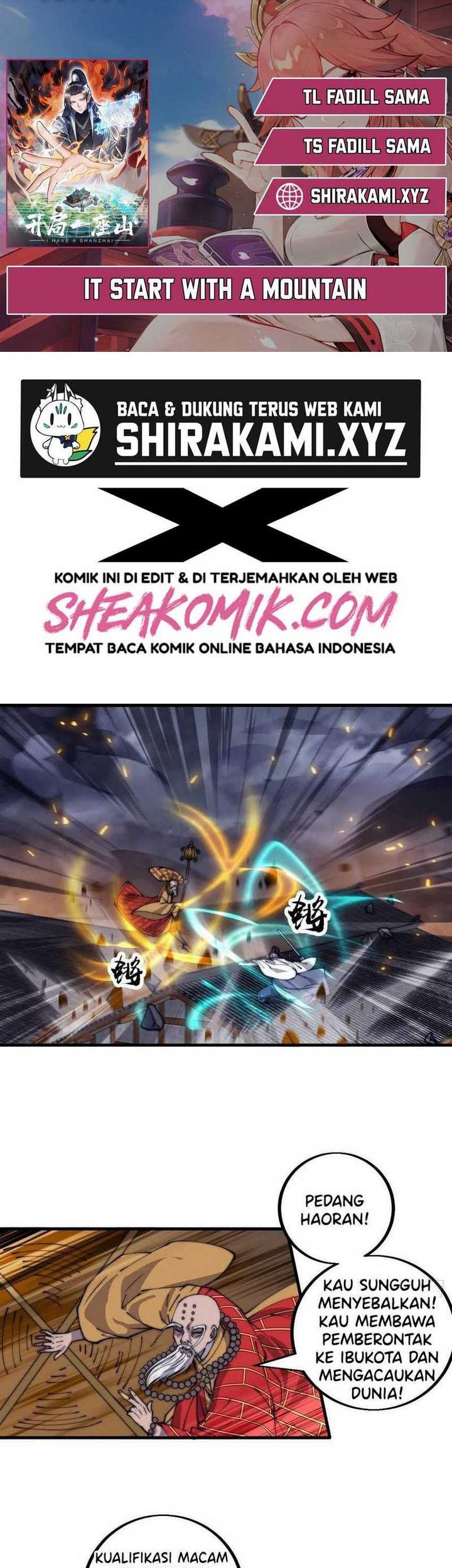 It Starts With A Mountain chapter 433 halaman 1