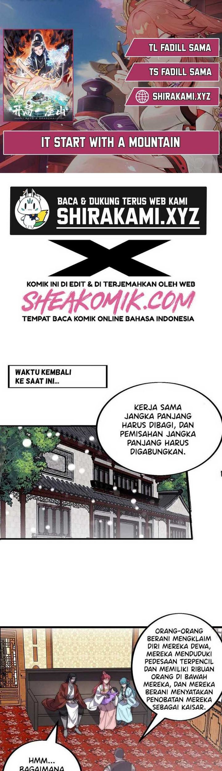 It Starts With A Mountain chapter 435 halaman 1
