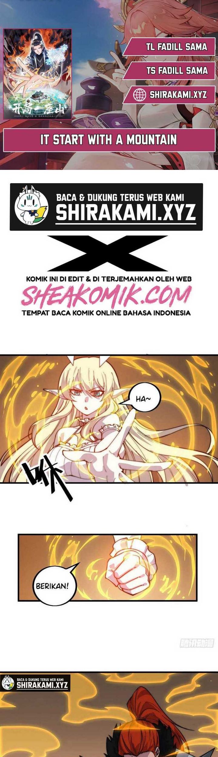 It Starts With A Mountain chapter 438 halaman 1