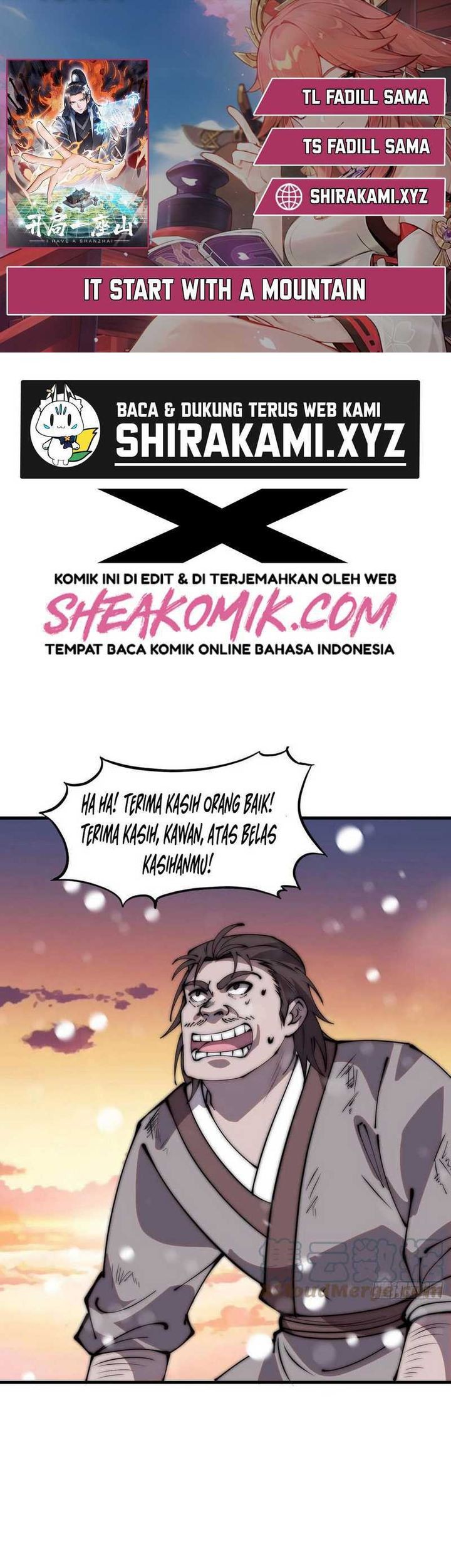 It Starts With A Mountain chapter 443 halaman 1