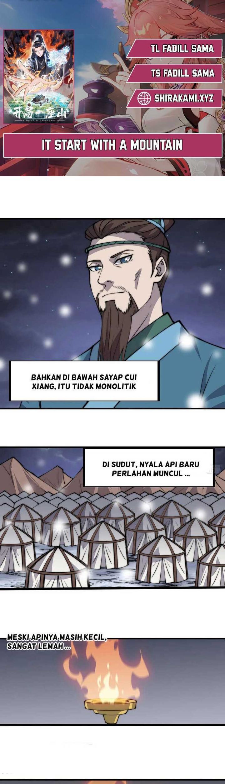 It Starts With A Mountain chapter 447 halaman 1
