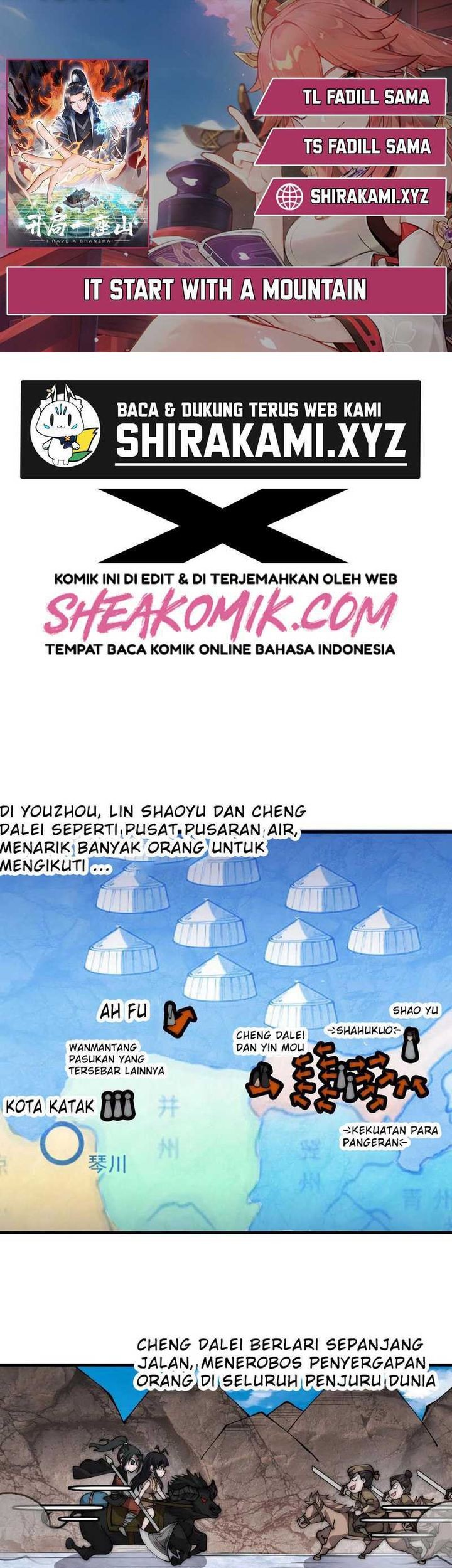 It Starts With A Mountain chapter 452 halaman 1