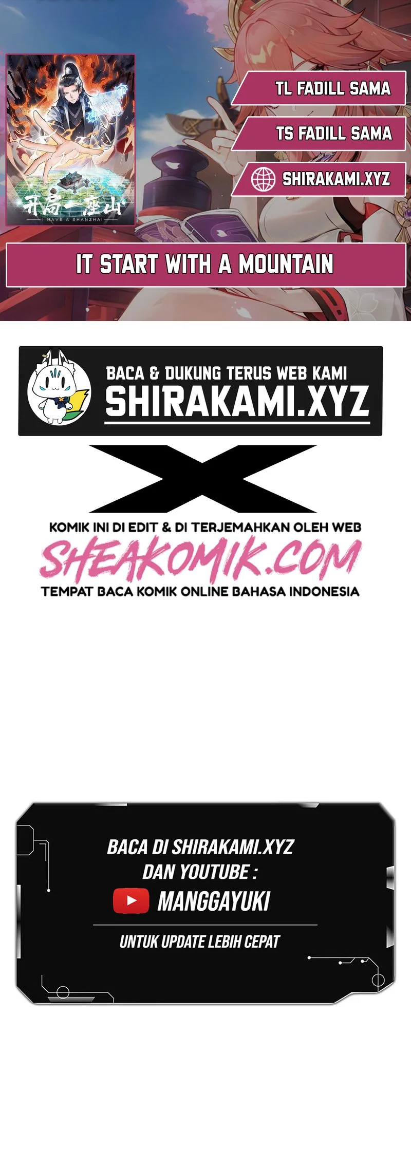 It Starts With A Mountain chapter 490 halaman 1