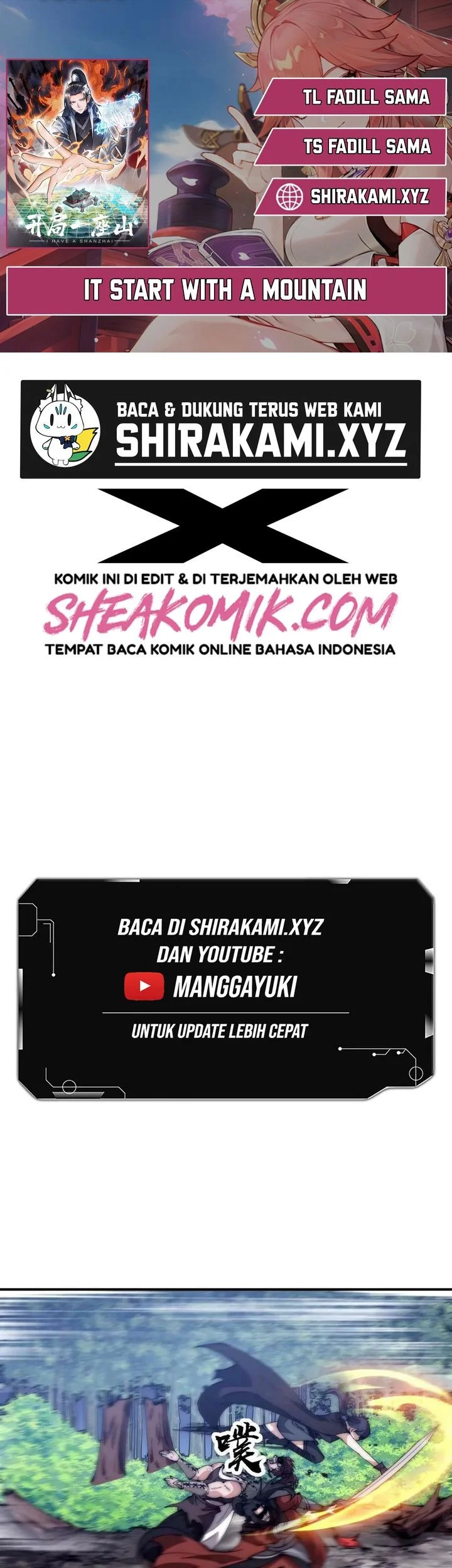 It Starts With A Mountain chapter 571 halaman 1