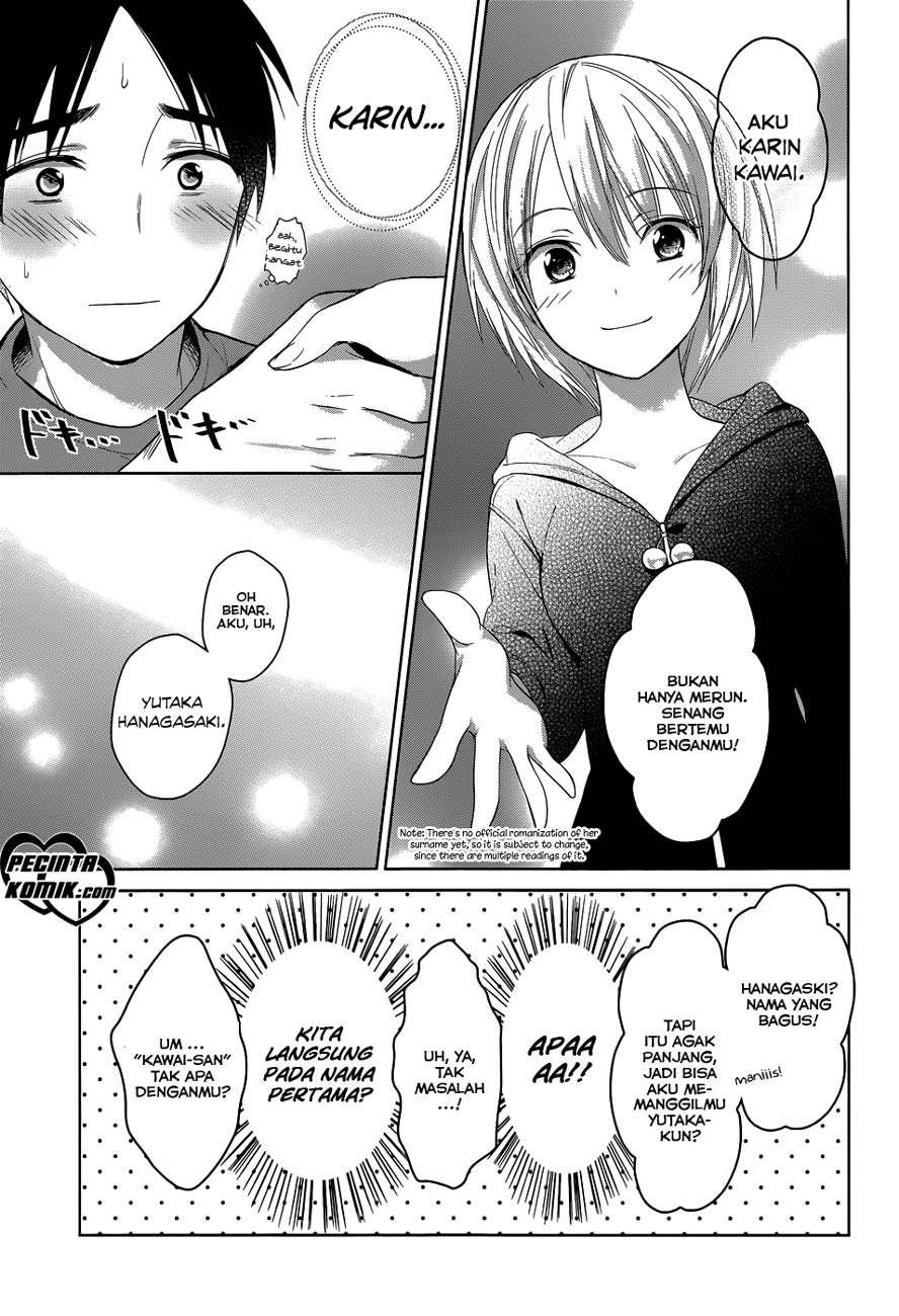 Itoshi no Karin Bab 2 halaman 14