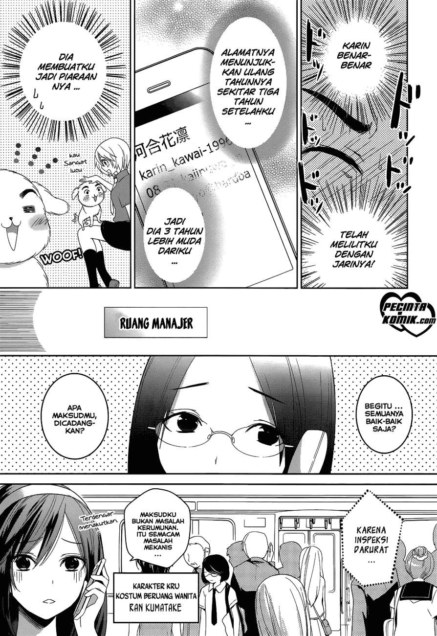 Itoshi no Karin Bab 3 halaman 12