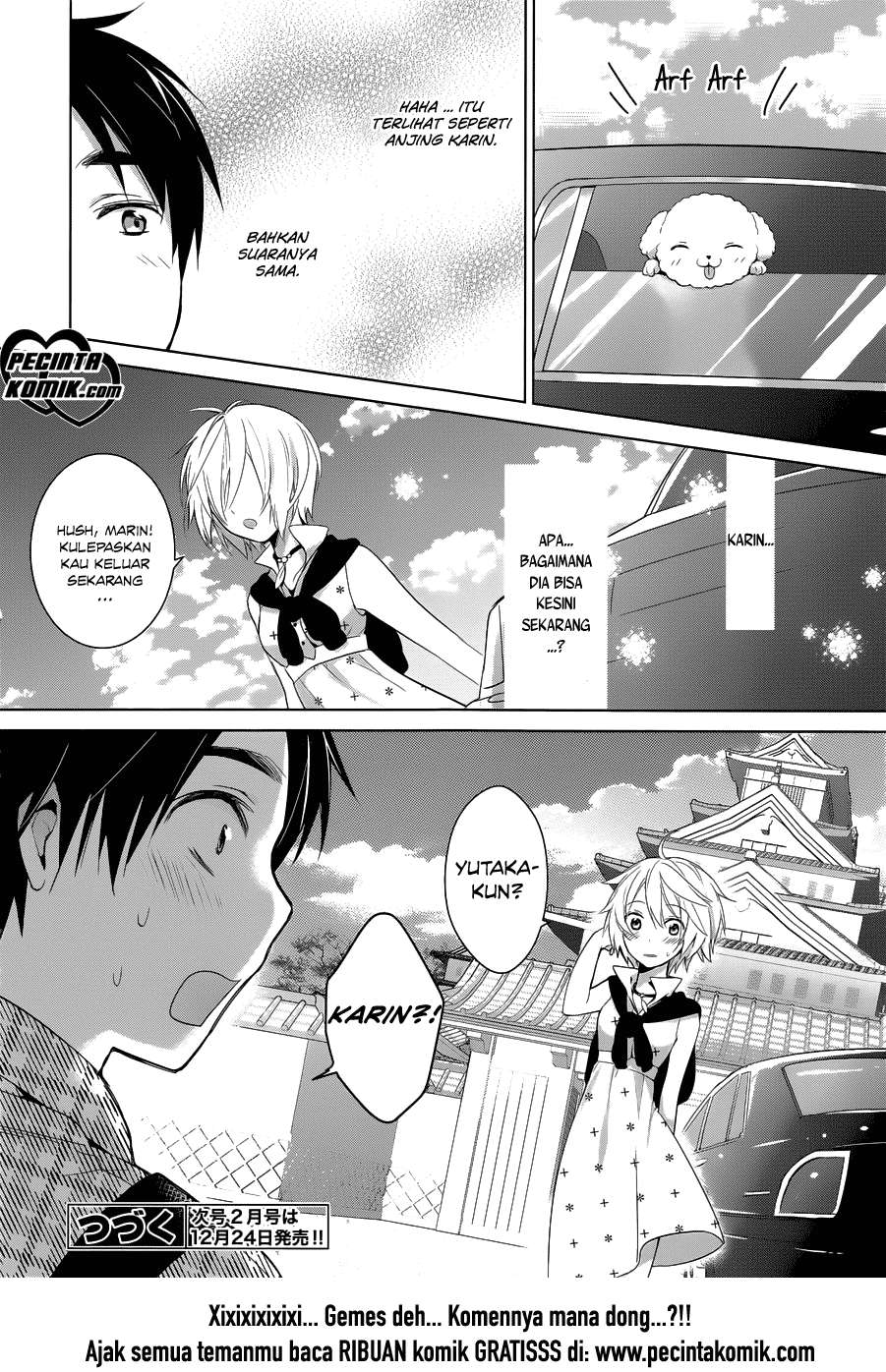 Itoshi no Karin Bab 8 halaman 24