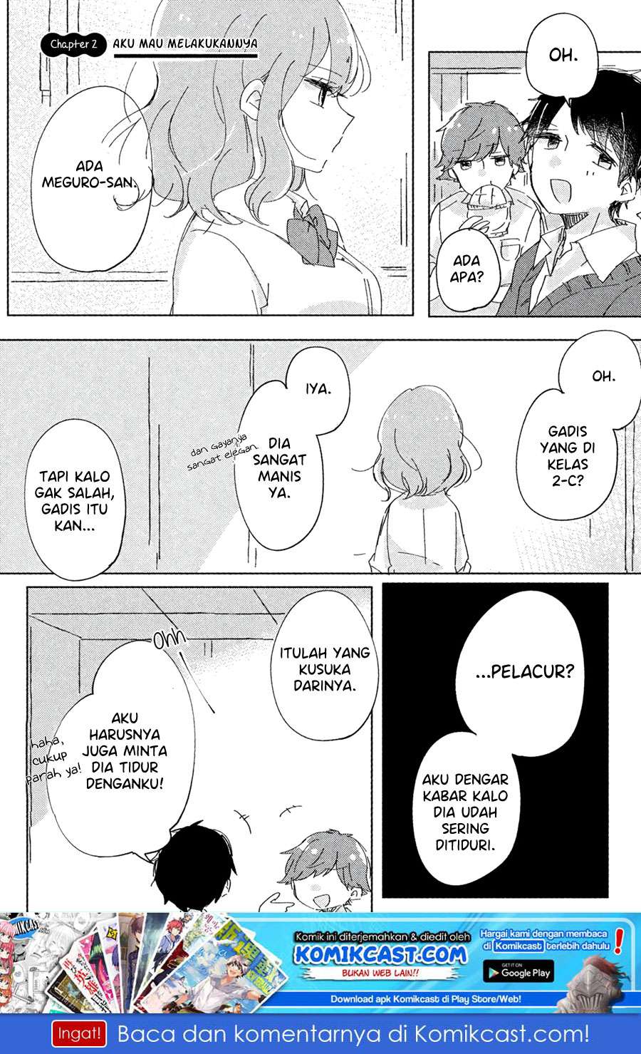 It’s Not Meguro-san’s First Time chapter 02 halaman 2