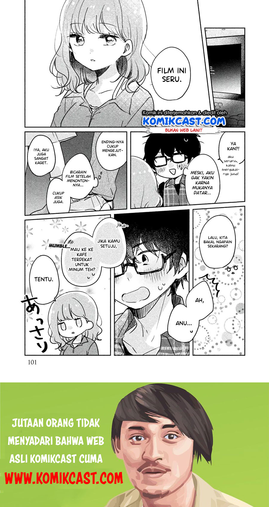 It’s Not Meguro-san’s First Time chapter 08 halaman 8