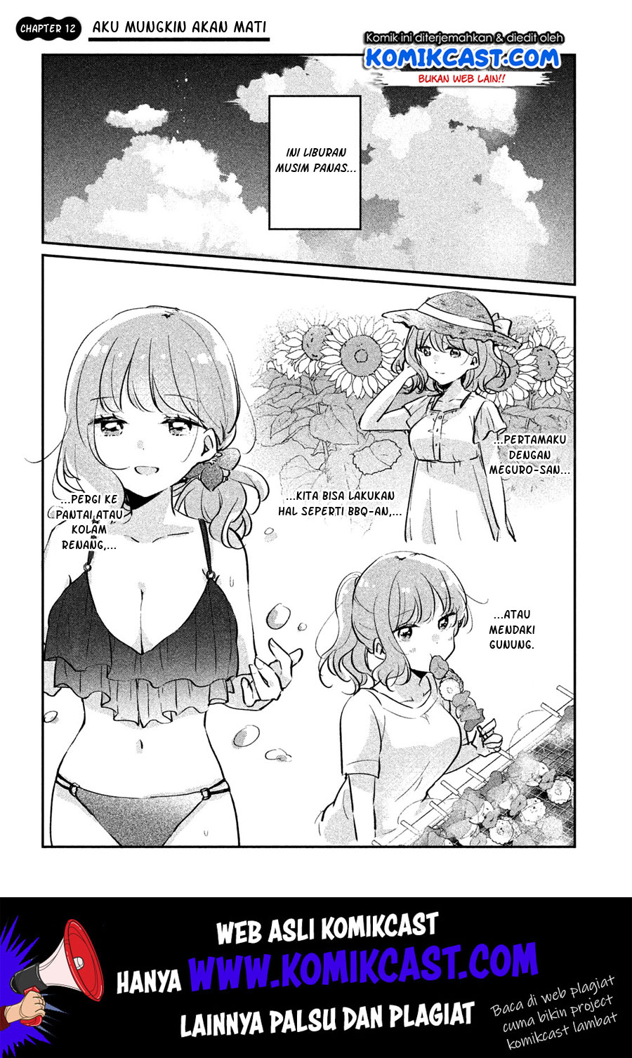 It’s Not Meguro-san’s First Time chapter 12 halaman 2