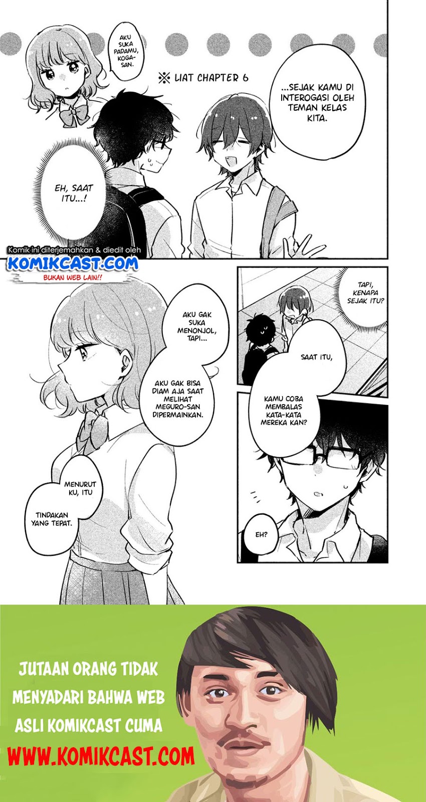 It’s Not Meguro-san’s First Time chapter 12 halaman 8