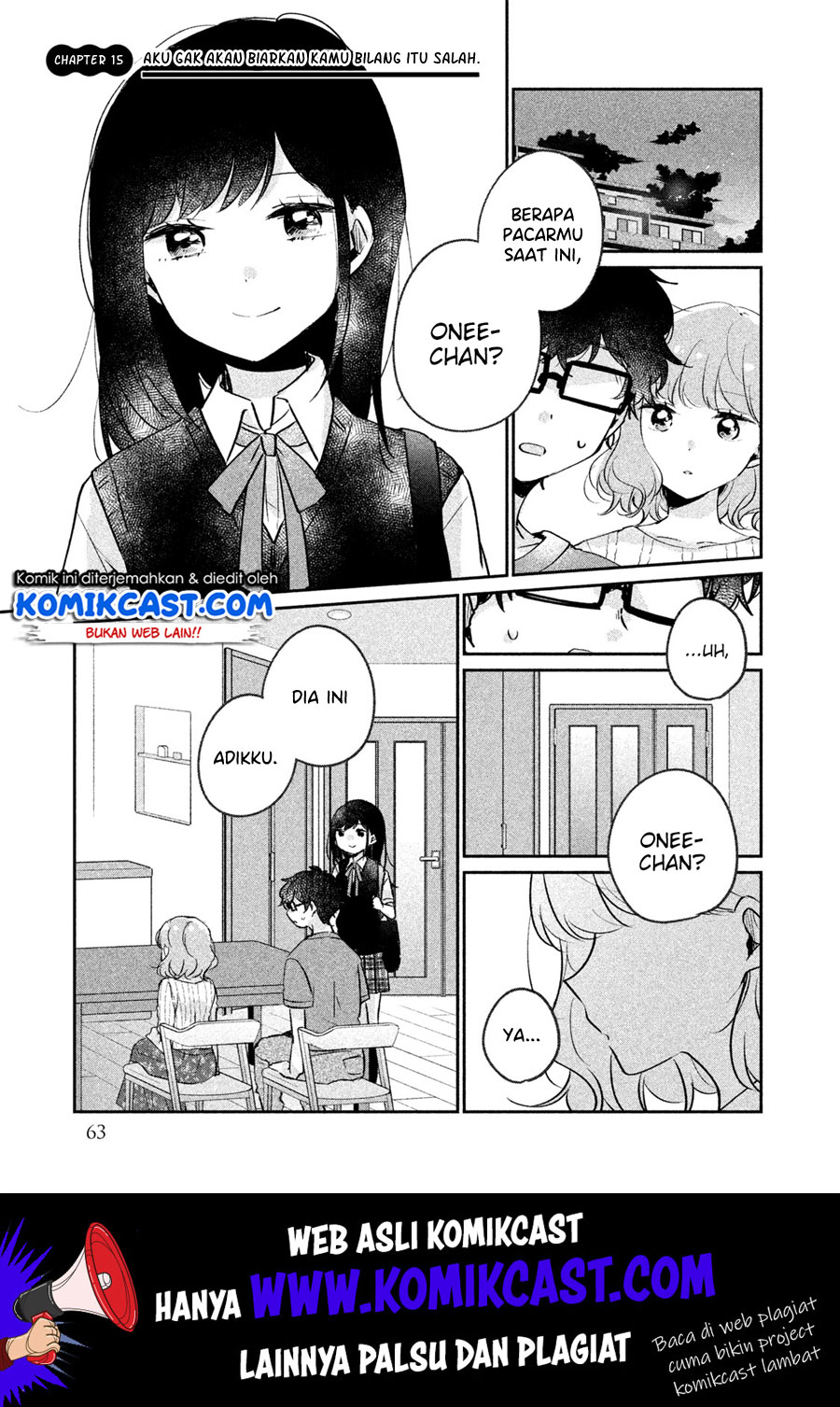It’s Not Meguro-san’s First Time chapter 15 halaman 2