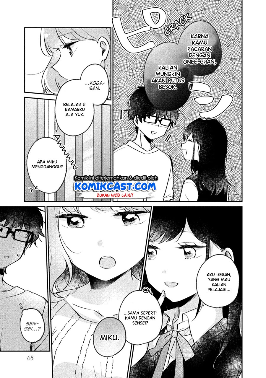 It’s Not Meguro-san’s First Time chapter 15 halaman 4