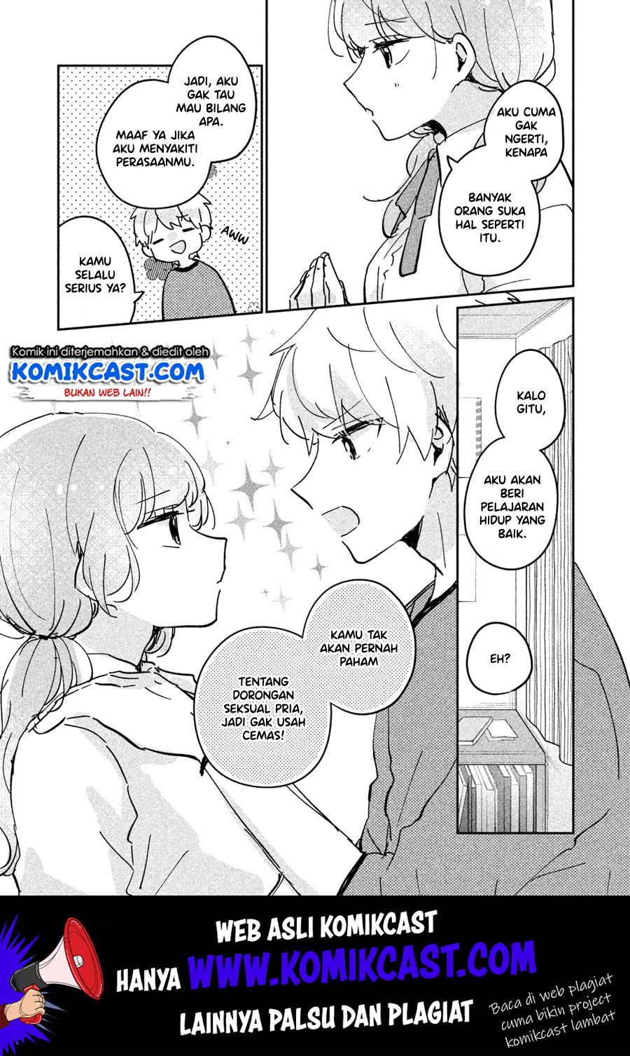 It’s Not Meguro-san’s First Time Bab 16.5 halaman 6
