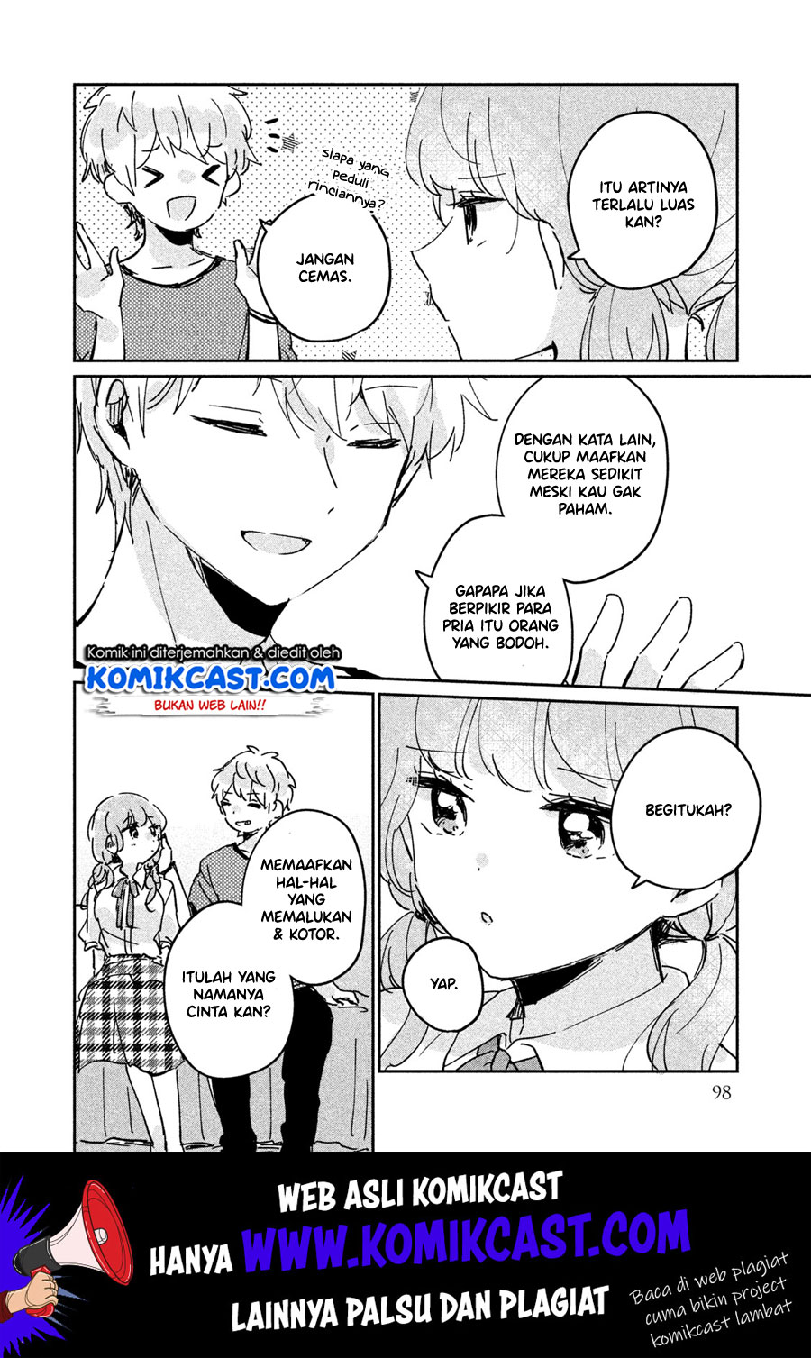 It’s Not Meguro-san’s First Time Bab 16.5 halaman 7