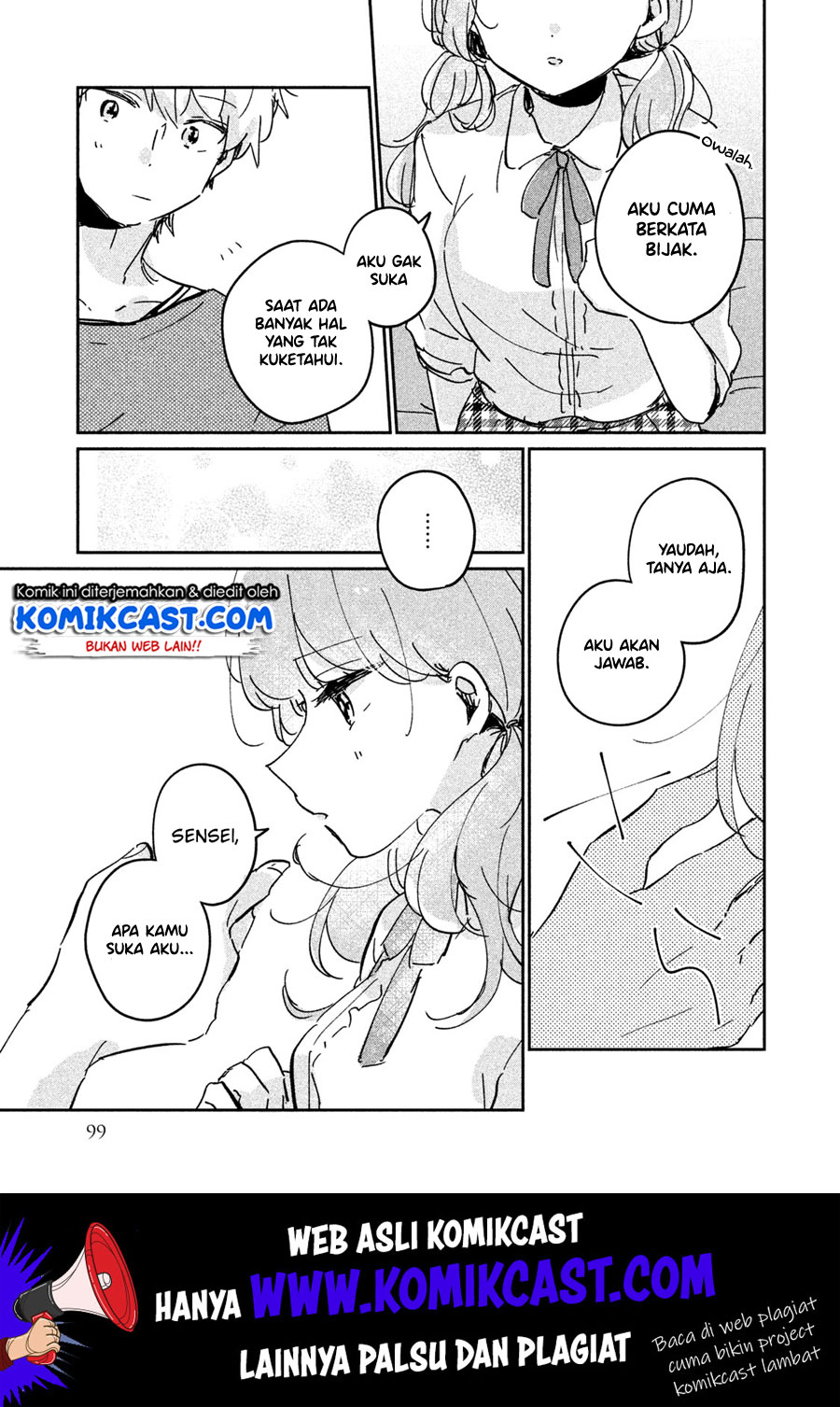 It’s Not Meguro-san’s First Time Bab 16.5 halaman 8