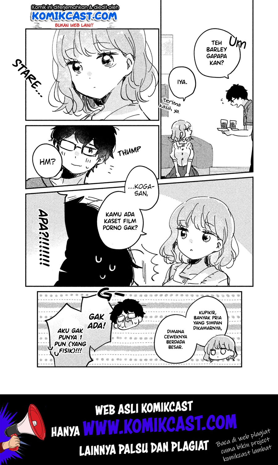 It’s Not Meguro-san’s First Time Bab 16.5 halaman 16