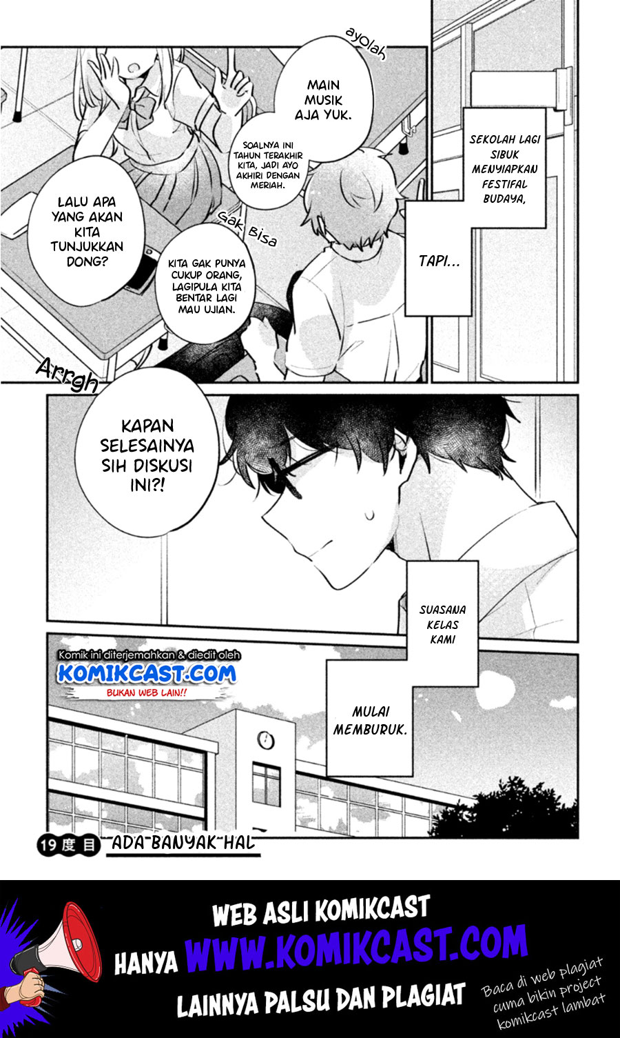 It’s Not Meguro-san’s First Time chapter 19 halaman 2